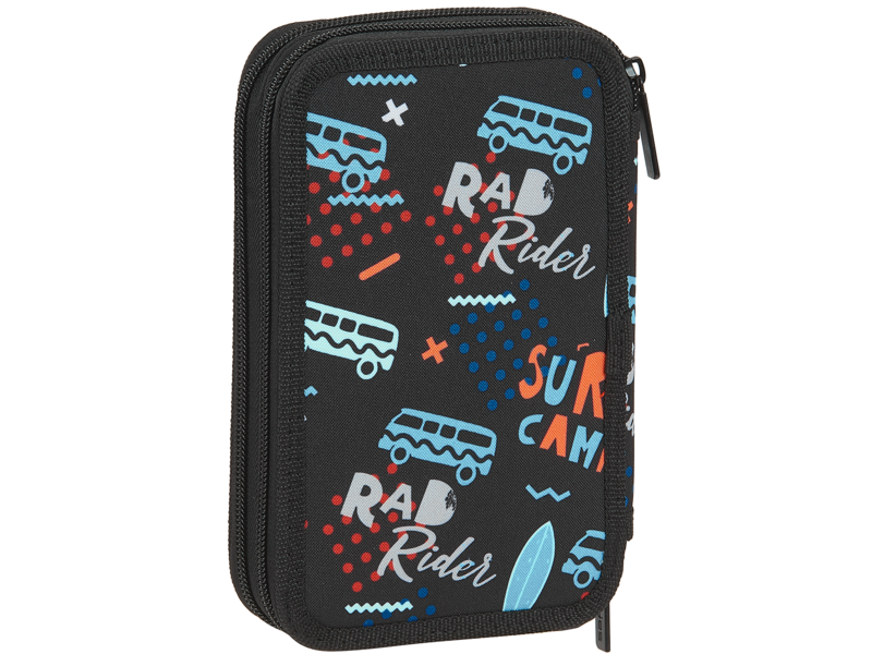 Surf Camp Gefülltes Federmäppchen - 19,5 x 12,5 cm - 28 Stk. - Polyester