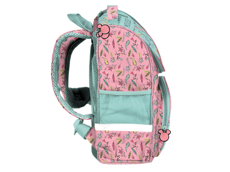 Disney Minnie Mouse Ergonomischer Rucksack - 34 x 28 x 14 cm - Polyester