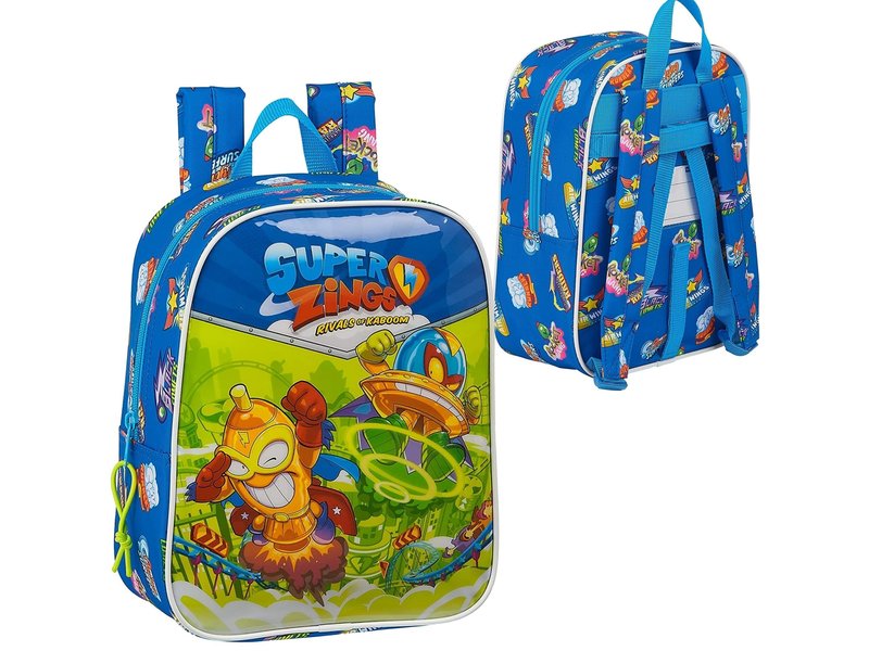 Super Zings Kleinkindrucksack - 27 x 22 x 10 cm - Polyester