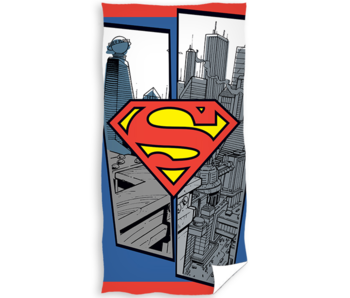 Superman Drap de plage Logo 70 x 140 cm Coton