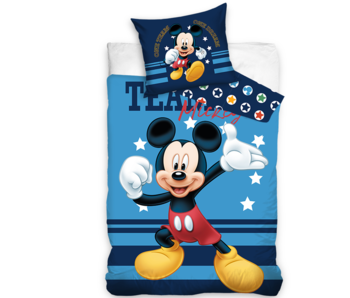 Disney Mickey Mouse Housse de couette Team 140 x 200 Coton