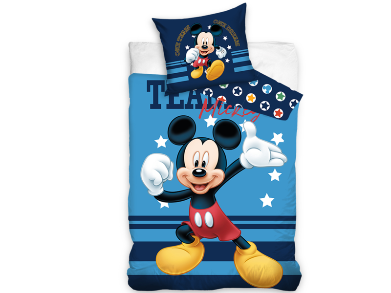 Disney Mickey Mouse Duvet cover Team - Single - 140 x 200 cm - Cotton