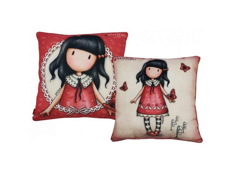 Santoro London  Coussin décoratif Gorjuss - 40 x 40 cm - Polyester