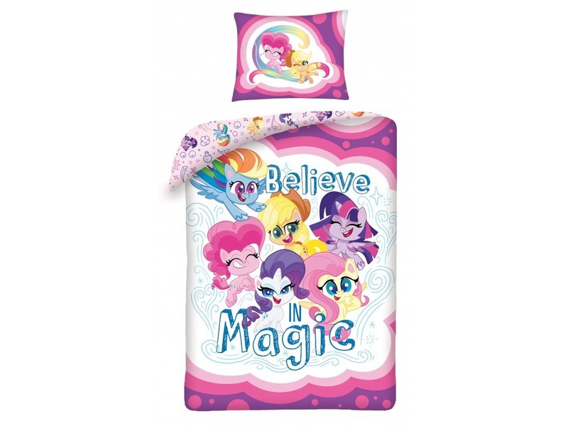 My Little Pony Bettbezug Believe in Magic - Single - 140 x 200 cm - Baumwolle