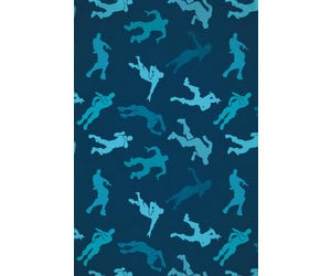 Couverture unie Fortnite - 100x150 cm - Polyester - Bleu