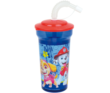 PAW Patrol Drinkfles met rietje 400 ml