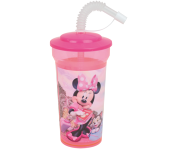 Disney Minnie Mouse Gourde avec paille 400 ml