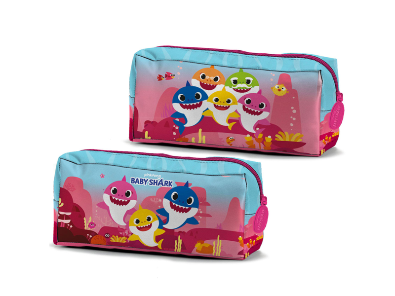 Baby Shark Federmäppchen Doo Doo Doo 21 x 8 x 5 cm - Polyester