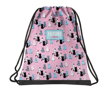 BackUP Sac de sport Chaton 41 x 35 cm