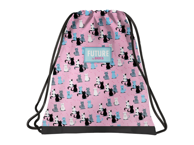 BackUP Gymbag Chaton - 41 x 35 cm - Polyester