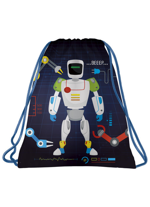 Robot Gym bag Beeep 41 x 35 cm