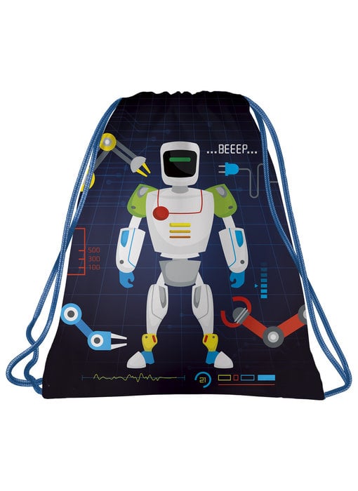 Robot Gymbag Beeep 41 x 35 cm