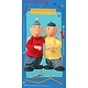Beach towel, Pat and Mat - 70 x 140 cm - Cotton