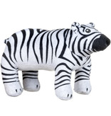 Animal Planet Kuscheltier James das Zebra Eisbär Plüsch - 32 cm - Recyceltes Polyester