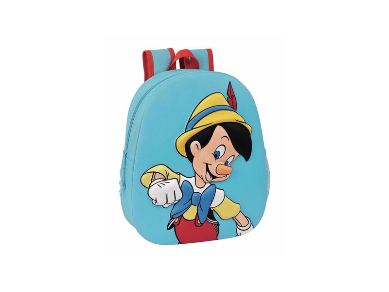 Disney Pinokkio Sac à dos enfant 3D - 32 x 27 x 10 cm - Polyester