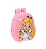 Disney Alice Sac à dos enfant 3D - 32 x 27 x 10 cm - Polyester