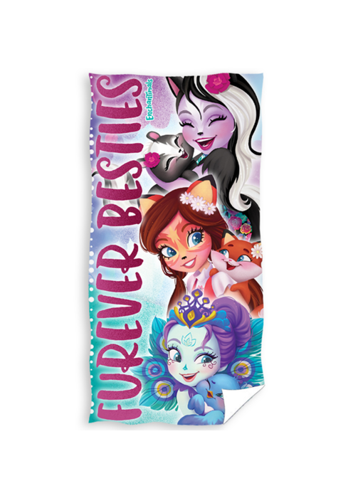 Enchantimals Beach towel Forever Besties 70 x 140 cm Cotton