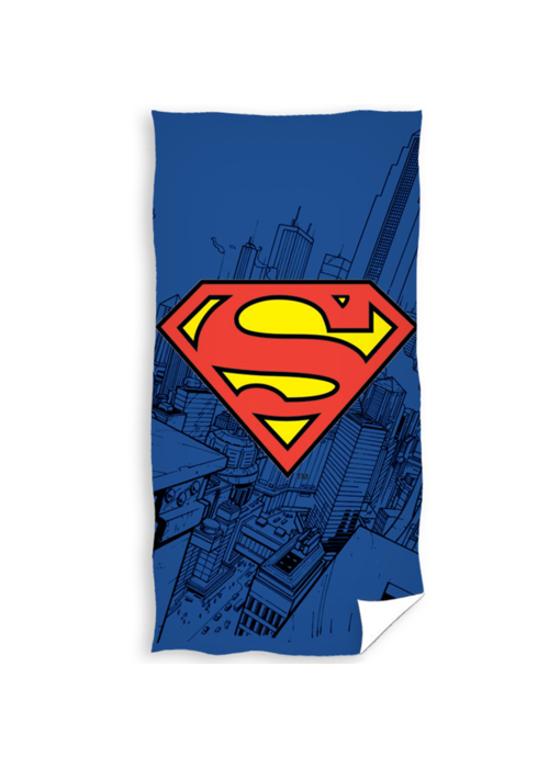 Superman Strandtuch 70 x 140 cm Baumwolle