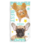 Animal Pictures Beach towel - 70 x 140 cm - Cotton