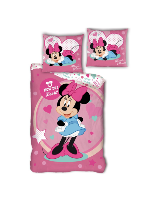 Disney Minnie Mouse Bettbezug Wie sehe ich aus 140 x 200 Polyester