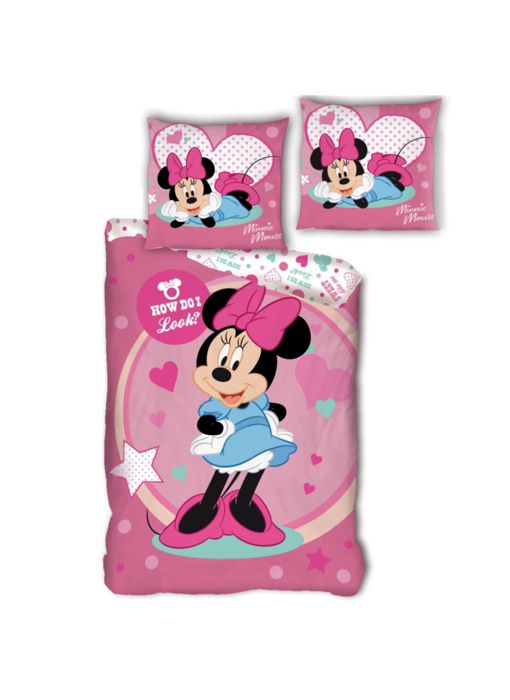 Disney Minnie Mouse Duvet cover How do I look 140 x 200 Polyester