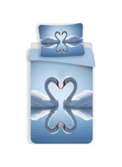 Animal Pictures Bettbezug Schwan 140 x 200 Polyester