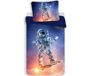 Astronaut Dekbedovertrek Spaceboard Champion 140 x 200 Polyester