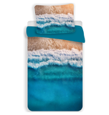 Beach Dekbedovertrek Tropical Holiday - Eenpersoons - 140  x 200 cm - Polyester