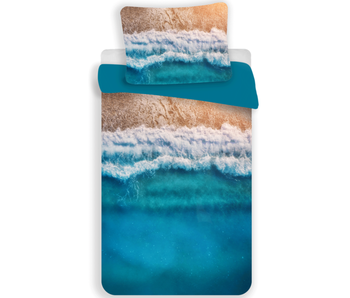 Beach Dekbedovertrek Tropical Holiday 140 x 200 Polyester