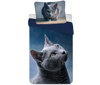 Animal Pictures Housse de couette Chat 140 x 200 Polyester
