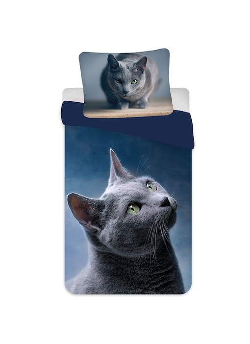 Animal Pictures Duvet cover Cat 140 x 200 Polyester