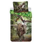 Jurassic World Dekbedovertrek Forest - Eenpersoons - 140  x 200 cm - Polyester