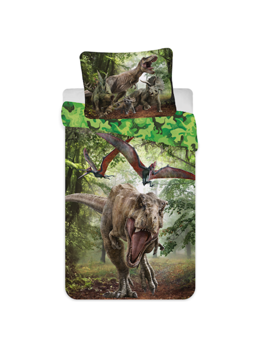 Jurassic World Dekbedovertrek Forest 140 x 200 Polyester