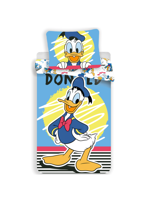 Disney Donald Duck Bettbezug 140 x 200 Baumwolle