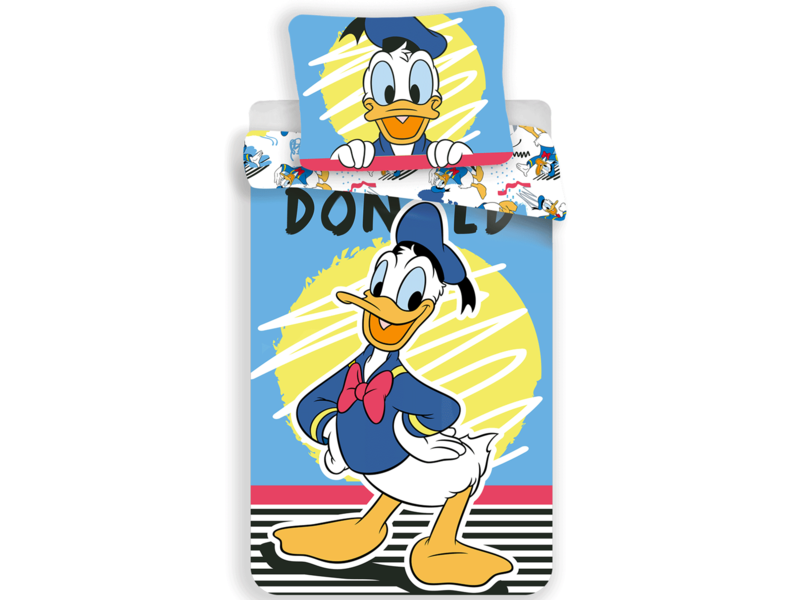 Disney Donald Duck Bettbezug - Einzeln - 140 x 200 cm - Baumwolle