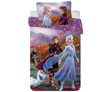 Disney Frozen BABY Dekbedovertrek Wind 100 x 135 cm