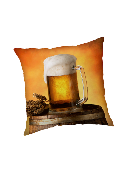 Bier Kussen Pul 40 x 40 cm