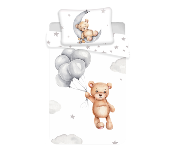 Teddybeer BABY Dekbedovertrek Balloons 100 x 135 cm