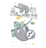 Animal Pictures Housse de couette BABY Sloth - 100 x 135 cm - Coton