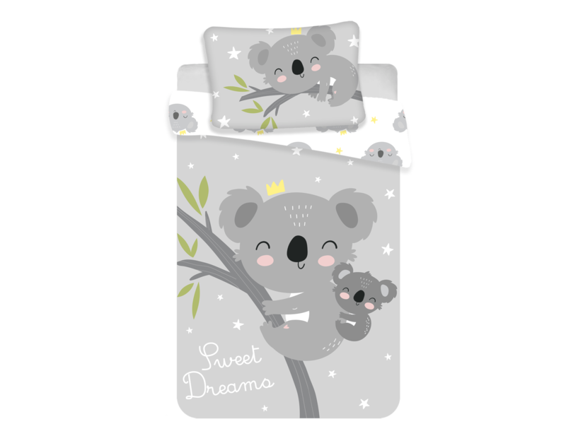 Animal Pictures BABY Duvet cover Koala - 100 x 135 cm - Cotton