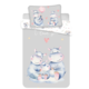 BABY Duvet cover Hippo 100 x 135 cm