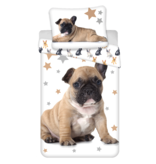 Animal Pictures Housse de couette Bouledogue Français - Simple - 140 x 200 cm - Coton