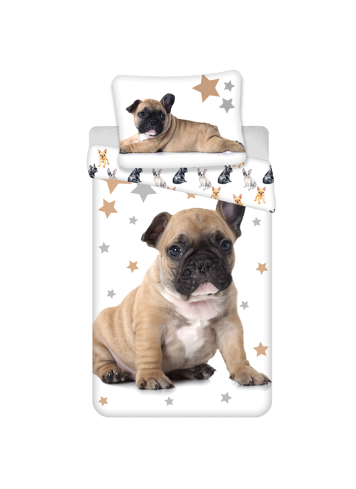 Animal Pictures Duvet cover French Bulldog 140 x 200 Cotton