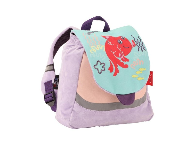 BodyPack Kleinkindrucksack Red Fish - 29 x 23 x 10 cm - Polyester