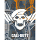 Fleece blanket Skull 130 x 170 cm