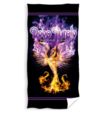 Deep Purple Drap de plage Phoenix Rising - 70 x 140 cm - Coton