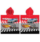 Hot Wheels Poncho Speed - 55 x 115 cm - Cotton