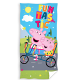 Peppa Pig Drap de plage Funtastic - 70 x 140 cm - Coton