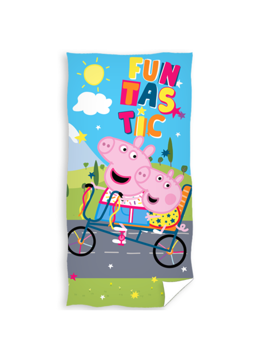 Peppa Pig Beach towel Funtastic 70 x 140 cm Cotton