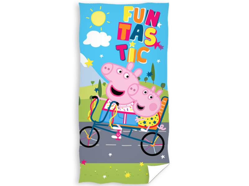 Peppa Pig Beach towel Funtastic - 70 x 140 cm - Cotton